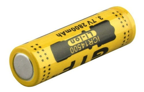 Baterias 14500 Recarregável 3.7v 2800 Mah Íon-lítio