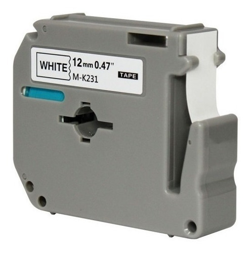 Imagem 4 de 8 de Fita Compatível Brother M231 Mk231 T 12mm Pt 80 70 90