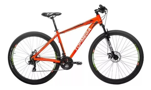 Bicicleta Top Mega Aluminio Sunshine R29 + Linga+casco+infl