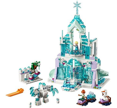 Kit Lego Disney Frozen Palacio Mágico De Hielo De Elsa 43172