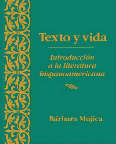 Texto Y Vida, De Barbara Mujica. Editorial John Wiley Sons Ltd, Tapa Blanda En Español