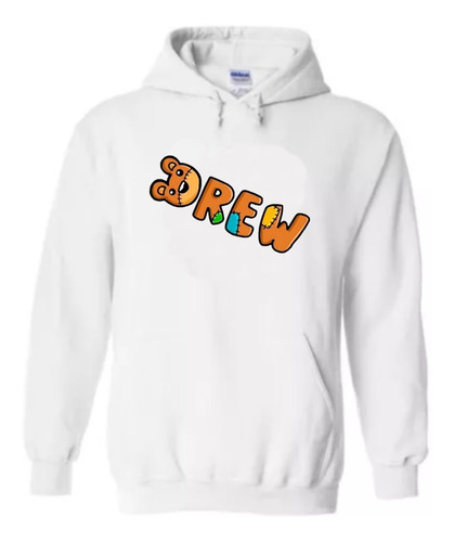 Buzo Hoodie Canguro Drew Justin Bieber Tendencia Moda 006.