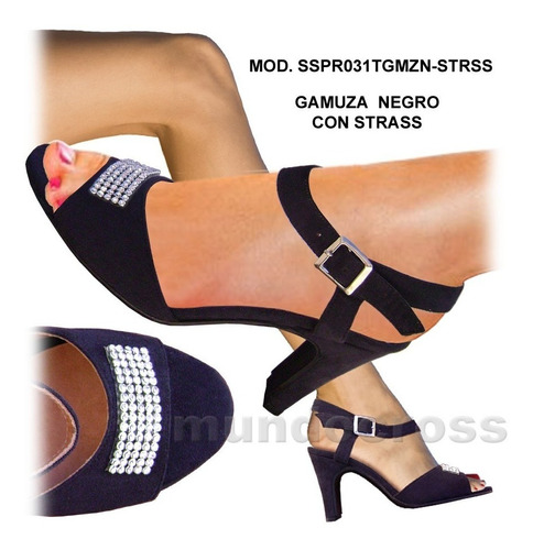 Bellas Sandalias Fiesta Noche En Talles Grandes Marca Mundocross