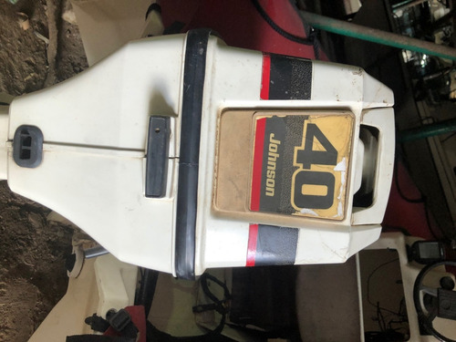 Zodiac 420 Johonson 40 Hp Semirrigido Hypalon