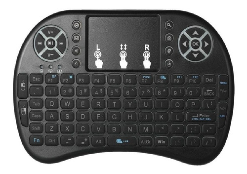 Mini Teclado Inalámbrico Bluetooth Pc Laptop Smart Tv Gamer