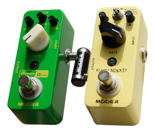 Para 2x Acessórios De Guitarra Mooer Effects Pedal