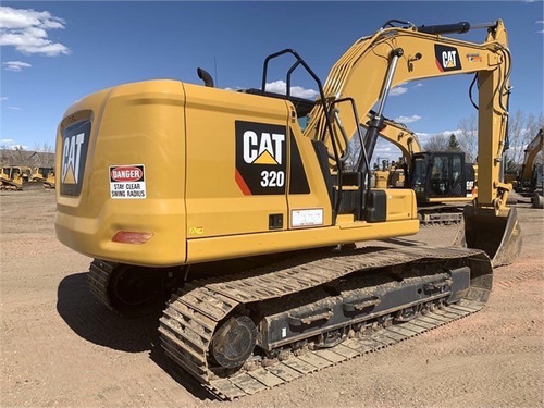 Excavadora Caterpillar 320
