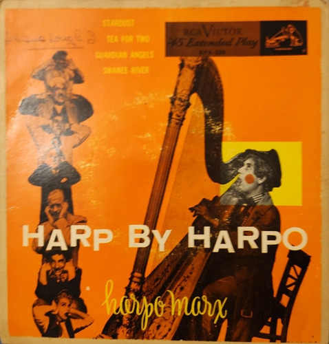 Vinilo Ep De Harpo Marx Harp By Harpo(b164