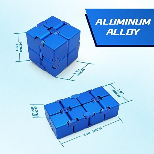 Cubo Infinito Dolasev Infinity Cube Fidget Toy Mejorado, Cub