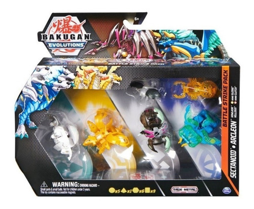 Bakugan Evolutions Battle Strike Pack - Sectanoid - Arcleon