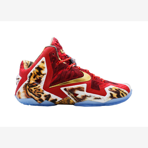 Zapatillas Nike Lebron 11 Nba 2k14 Urbano 650884-674   