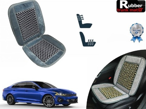 Cubre Respaldo Gris Asiento Bolitas Optima 2022