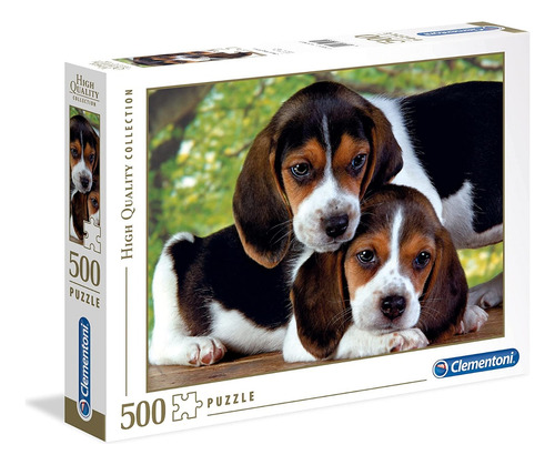 Rompecabezas 500 Piezas Adulto Perro Beagle Clementoni Niños