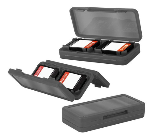Imagen 4 de 7 de Nintendo Swicth Kit Silicona Estuche Vidrio Orzly Cuotas