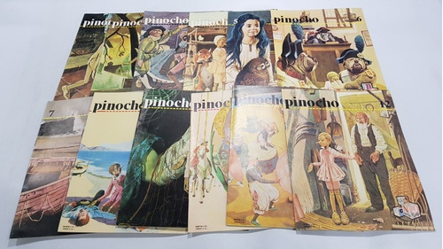 Pinocho 12 Fascículos Completos Codex 1965 Exc Est Mag 58643