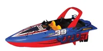Comprar Lancha Bote De Carrera Radio Control Nikko 1:16 Color Azul Personaje Bote