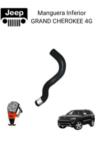 Manguera Radiador Inferior Para Jeep Grand Cherokee 4g