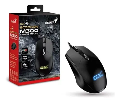 comprar Mouse Genius Gx Scorpion M300 2400 Dpi 4-bot Rgb Black