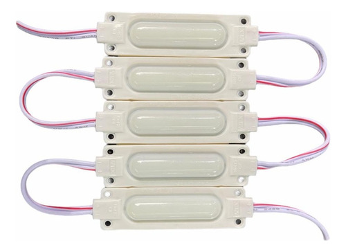 Modulo Led Cob Dome 6 Led 12v Alta Potencia Blanco Frio