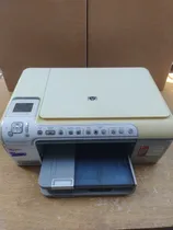 Comprar Impresora Hp Photosmart C5200 Para Repuestos O Para Reparar Blanco
