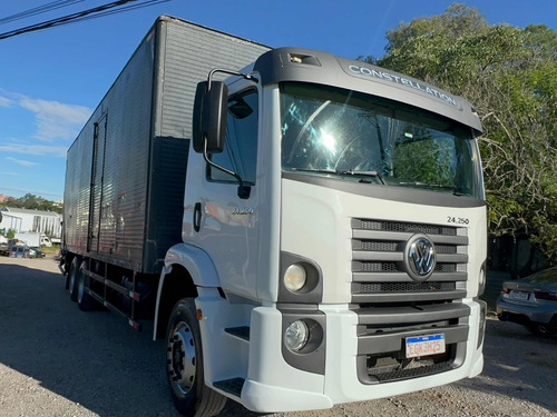 Vw 24250 / 17250 Ano 2011 Truck Bau Com Plataforma