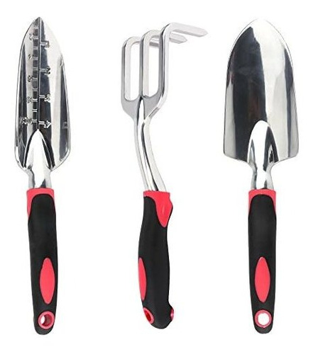 Conjunto De Herramientas De Jardín, 3pcs Aluminio
