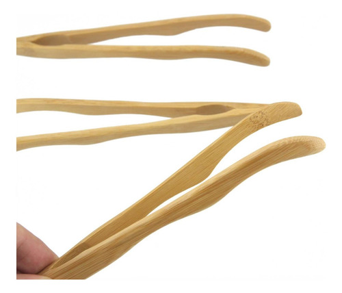 Bamboo 7 Toast Tostadas De Bambú Reutilizables, Brazos 30