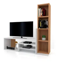 Comprar Mesa Tv Lcd Led Rack Living Cajon Mueble Modulo Moderno
