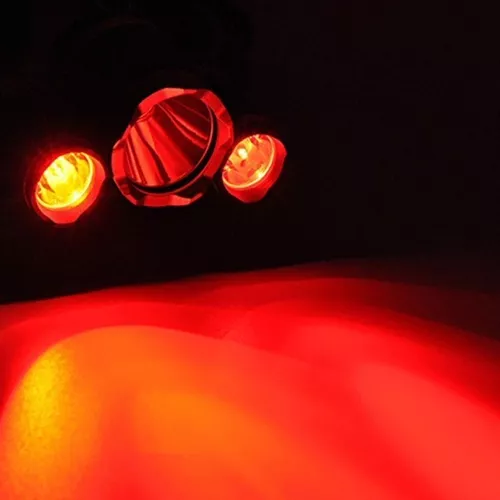 Estas linternas frontales LED con luces blancas y rojas son potentes,  recargables y ligeras - Showroom