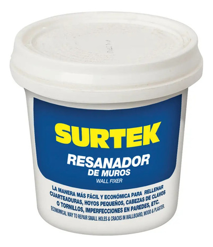 Resanador Muros Cubeta 500ml Interiores Exteriores Surtek