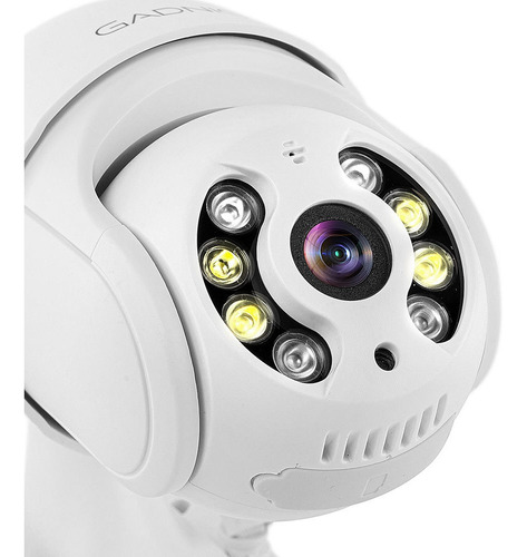 Imagen 5 de 11 de Cámara De Seguridad Ip Wifi Gadnic Domo Full Hd Motorizada Color Blanco