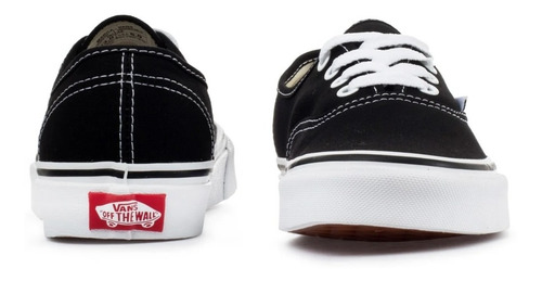 Tenis Vans Authentic Negro/blanco Unisex 0ee3blk