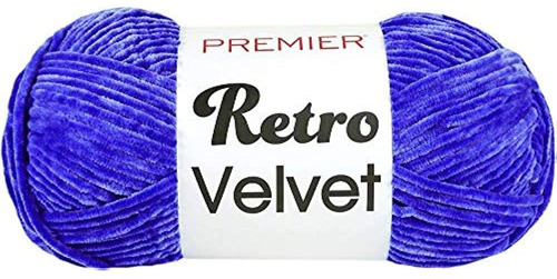 Premier Yarns Retro Velvet-cobalt