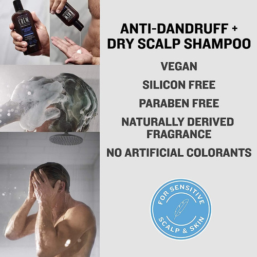 Imagen 4 de 6 de Shampoo Anticaspa + Acondicionador American Crew Men