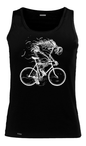 Camiseta Esqueleto Bicicleta Bicycle Graphic Inp Hombre Ecs 