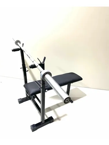 COSTWAY Banco de Pesas Plegable Banco de Entrenamiento para Gimnasio  Musculación Ejercicio Fitn…