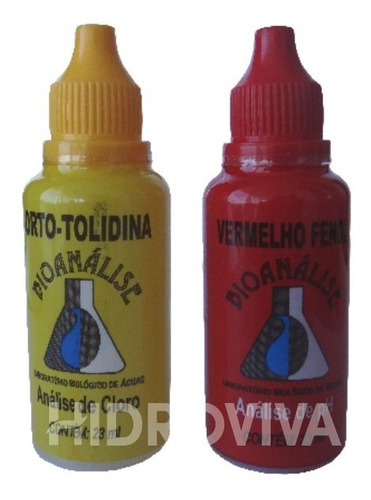 Kit Estojo De Teste Ph/cl Bio Análise Para Piscina