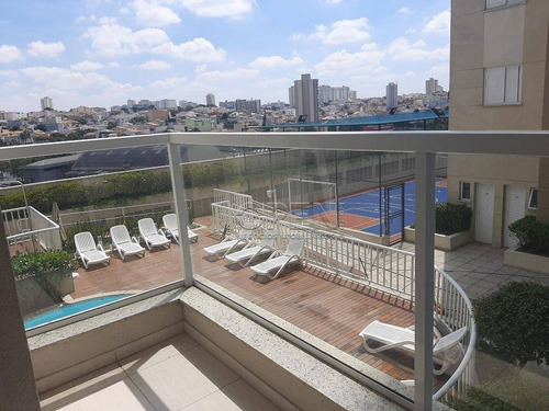 Apartamento Com 2 Dormitórios Para Alugar, 57 M² Por R$ 2.100,00/mês - Jardim - Santo André/sp - Ap12222