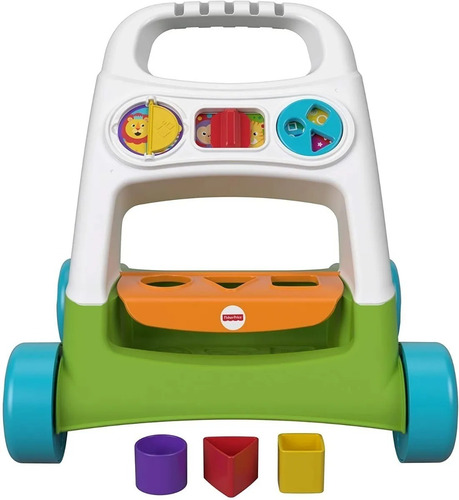 Andador Caminador Con Actividades Bloques Fisher Price