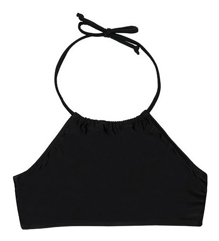 Imagen 3 de 3 de Bikini Estilo Top Cuello Alto
