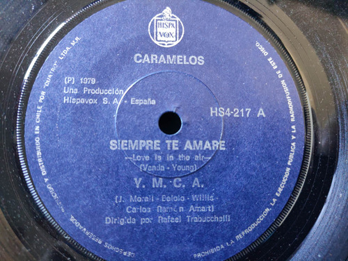 Vinilo Single De Los Caramelos Aiempre Te Amare(e142