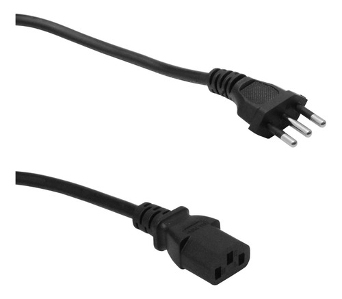 Cable Fuente Poder Pc Cargador 1.8 Metros