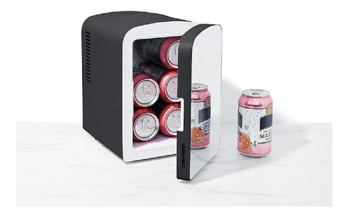 Mini Refrigerador Portatil C/ Espejo Rj48-m-black Chefman