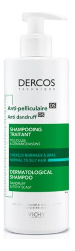 Shampoo Vichy Dercos Technique Shampoo Dercos Technique Anti-Caspa Cabellos Normales A Grasos Anticaspa en botella de 390mL de 390g por 1 unidad