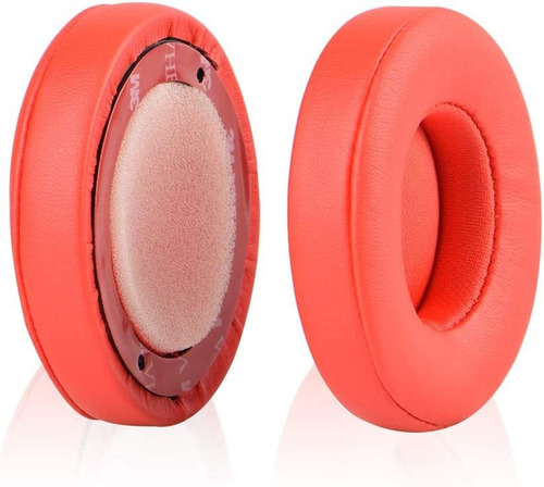 Almohadillas Para Auriculares Beats Solo 2/3, Rojo/repuesto