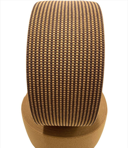 Elástico Largo 10cm Rolo De 20mt -alta Qualidade Colmeia Top Cor Bicolor