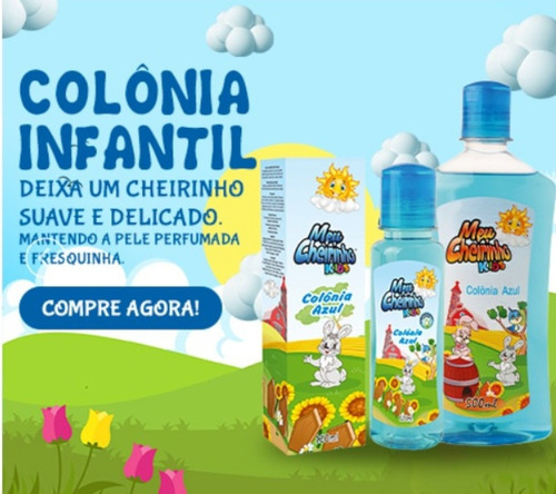 Colónia Infantil Rosa Meu Cheirinho Kids 120 Ml 2