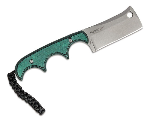 Crkt Minimalist Cleaver Cuchillo De Cuello De Hoja Fija, Aca