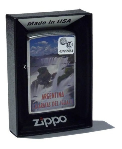 Encendedor Zippo Cataratas De Iguazu Made In Usa 28480