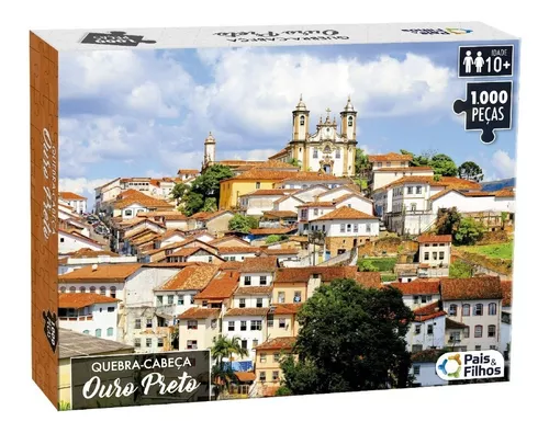 Quebra Cabeça Portugal Grande 1000 pçs 54x74 cm Puzzle Jogo